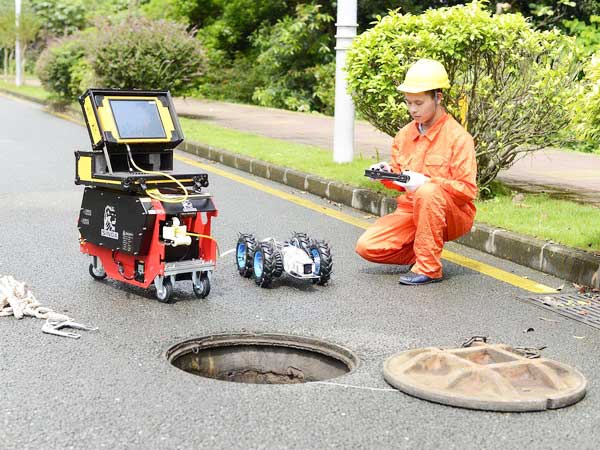 西塞山管道机器人检测