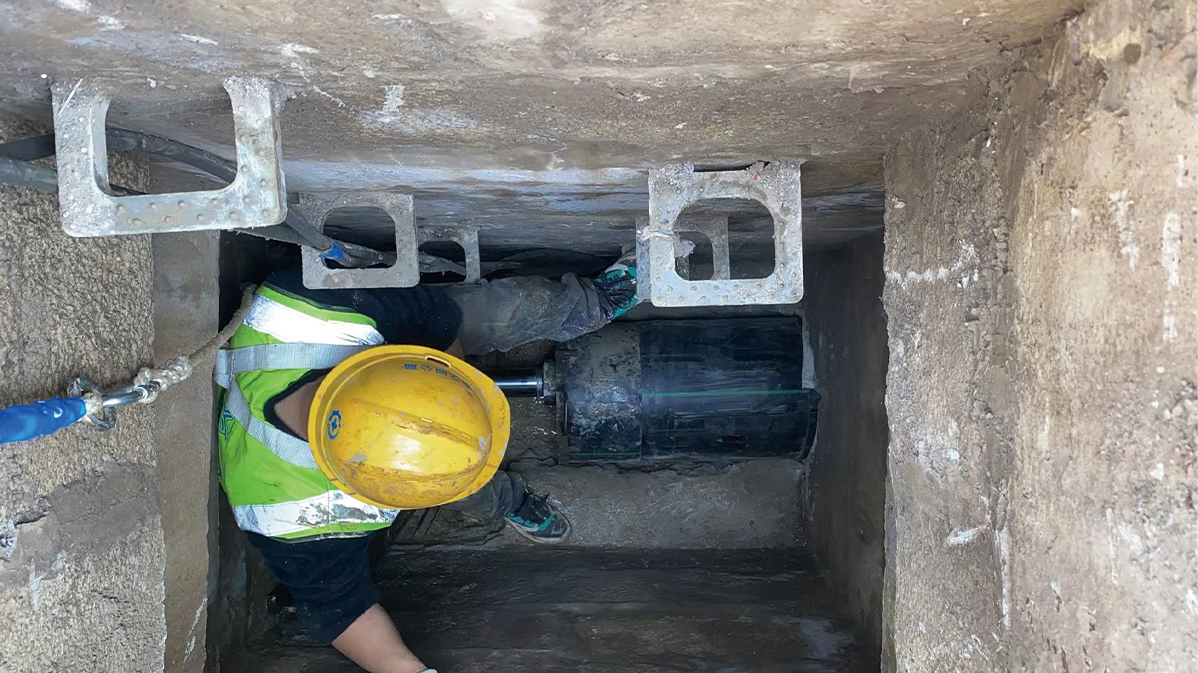 西塞山HDPE短管内衬法